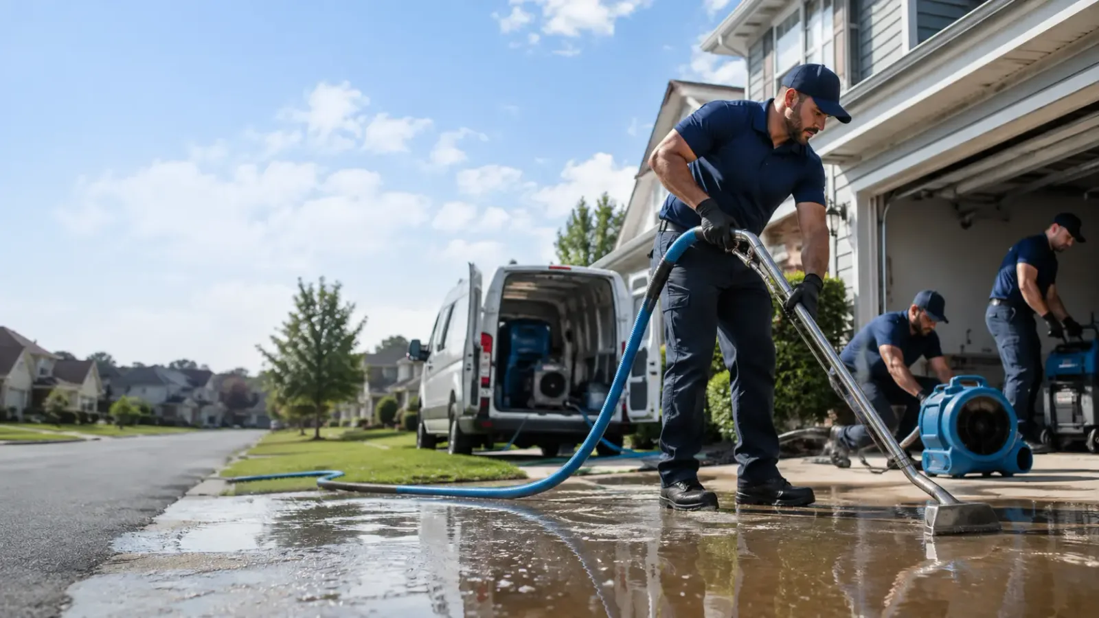 Flood Damage Restoration in Dime Box, TX